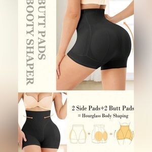 Seamless Butt Lifter Padded Tummy
Control Waist Trainer Shapewear Hip
Enhancer